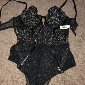 Lace teddy